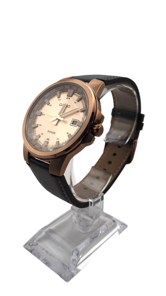 Casio MTP-E173RL-5AVEF Herrenuhr 42 mm Edelstahl Neu - ChronoMeister