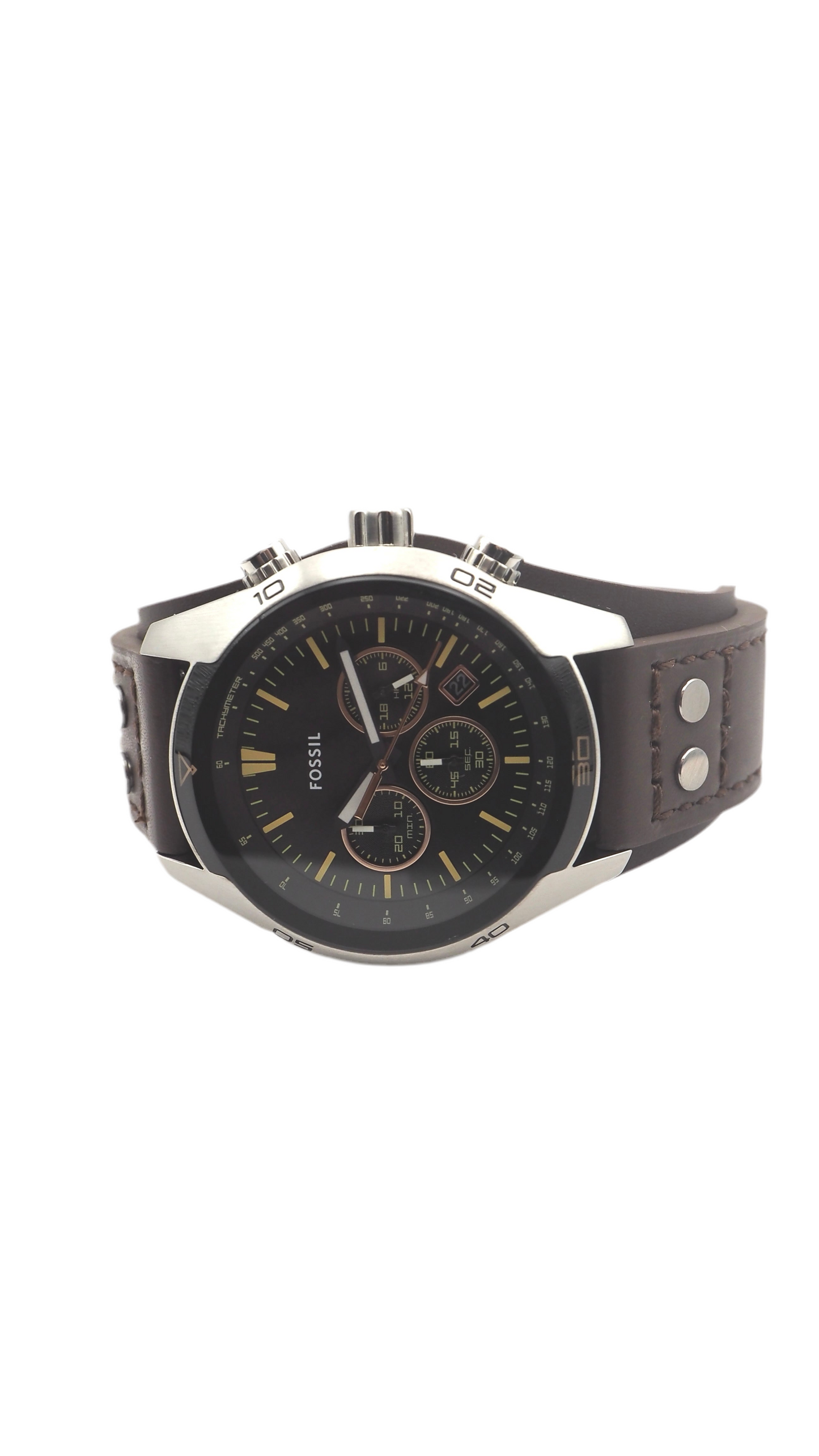 Fossil Coachman Chronograph CH2891 Herrenuhr Edelstahl Neu OVP