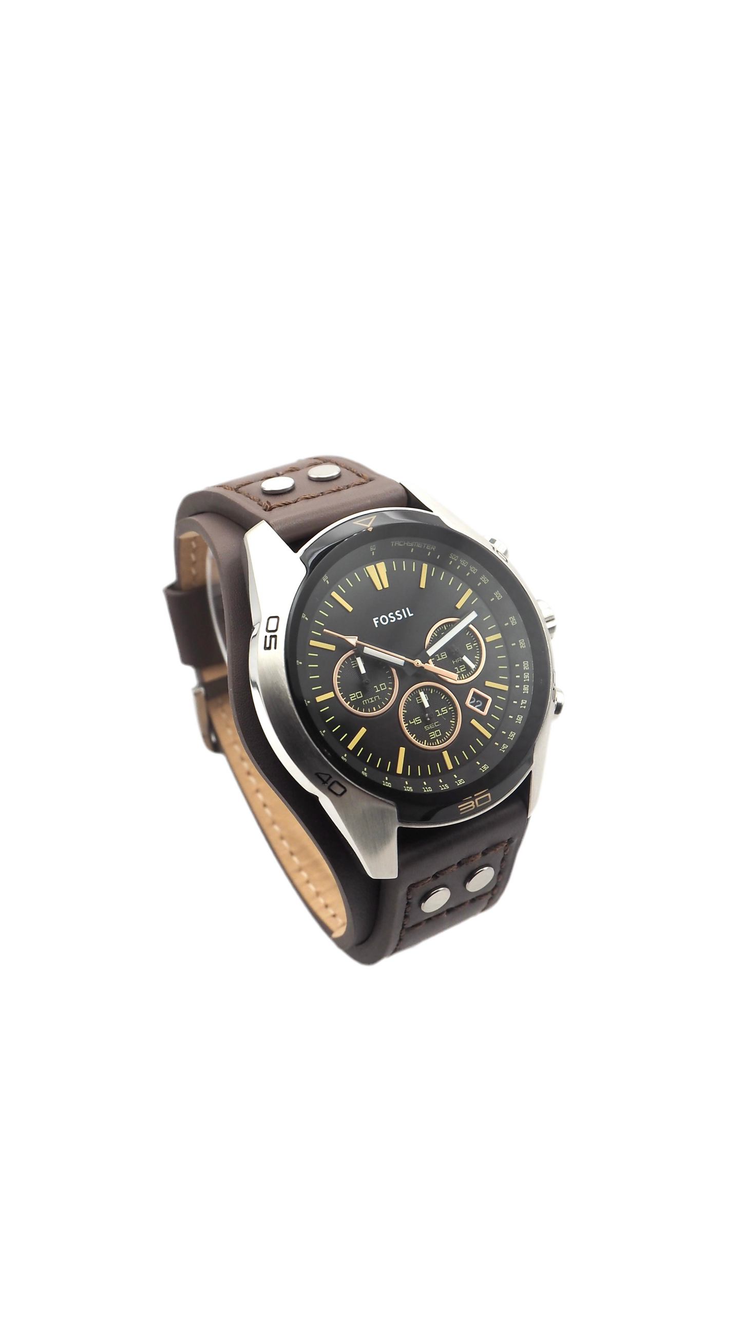 Fossil Coachman Chronograph CH2891 Herrenuhr Edelstahl Neu OVP