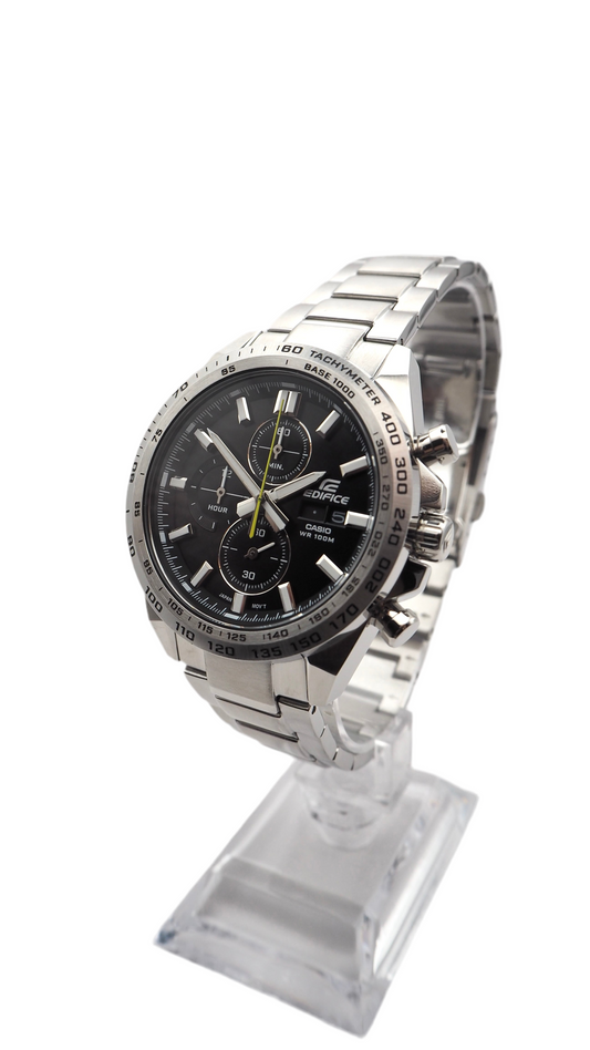 Casio Edifice EFR-574D-1AVUEF Chronograph Herrenuhr 42mm Edelstahl Neu OVP - ChronoMeister