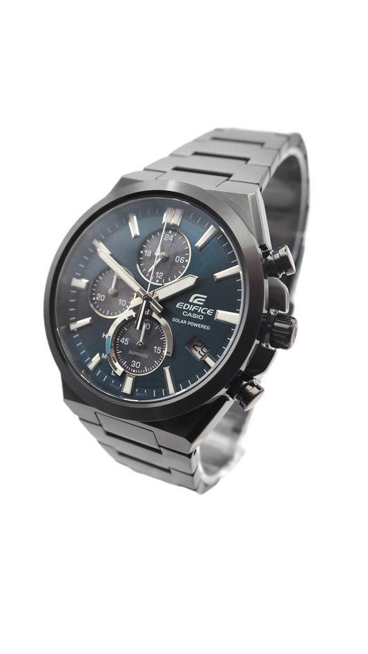 Casio Edifice EFS-S630DC-2AVUEF Chronograph Solar Herrenuhr 44mm Neu OVP - ChronoMeister