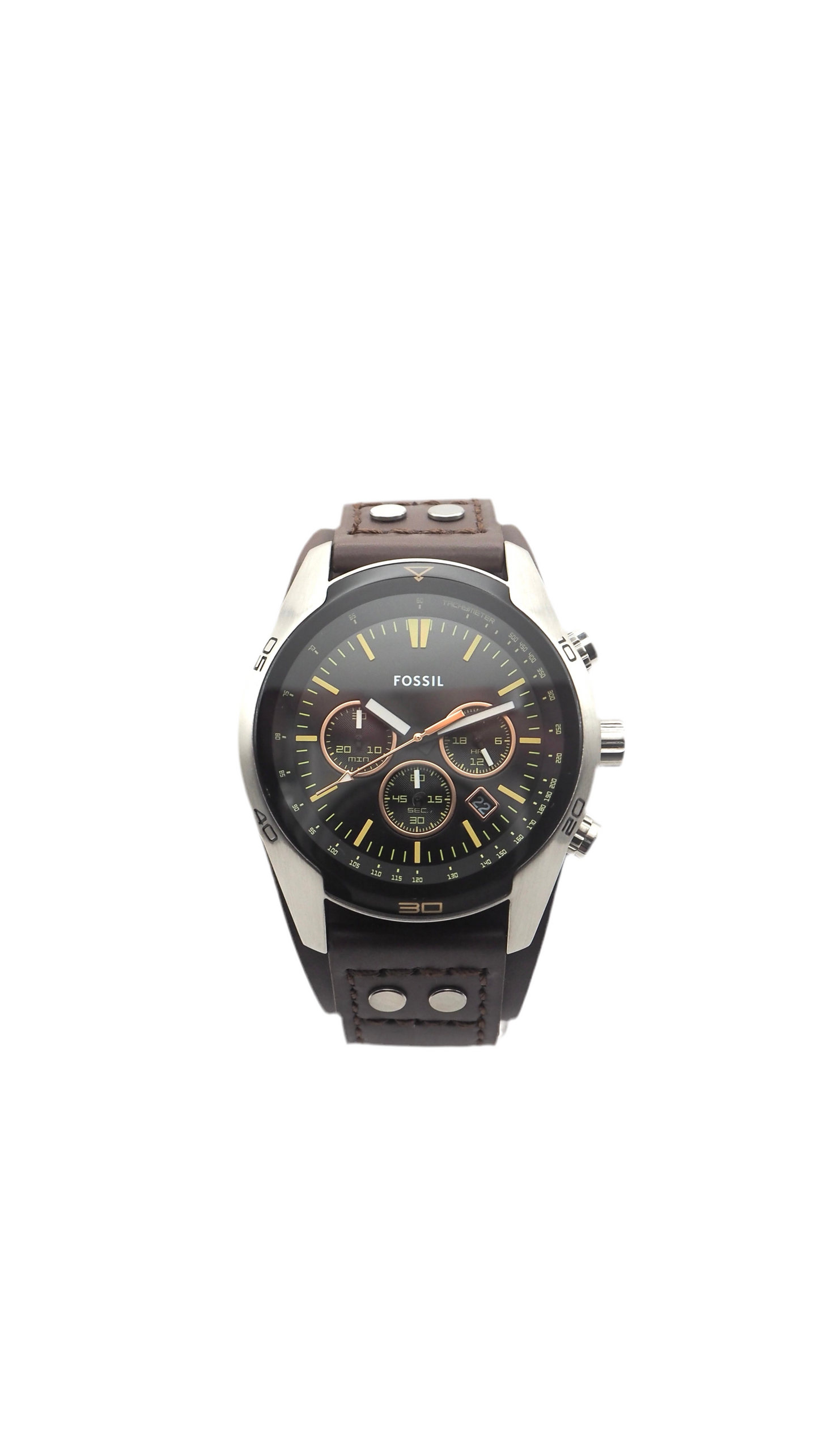 Fossil Coachman Chronograph CH2891 Herrenuhr Edelstahl Neu OVP