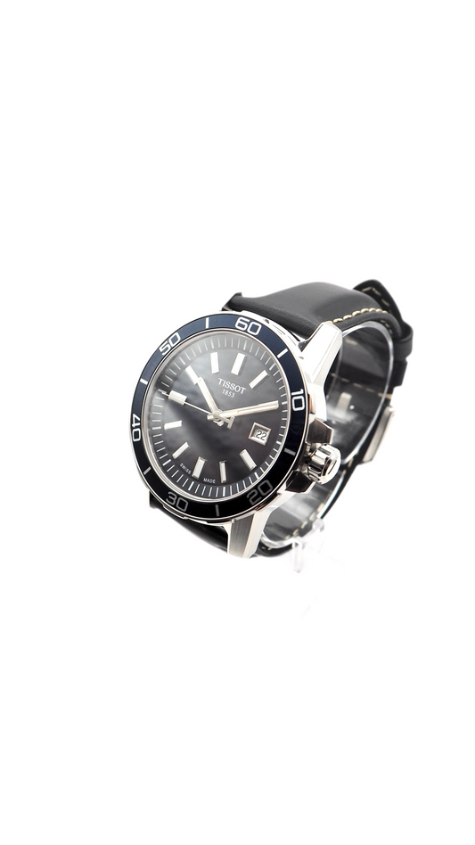 Tissot Supersport Gent T125.610.16.041.00 Herrenuhr 44 mm Edelstahl Neu OVP - ChronoMeister