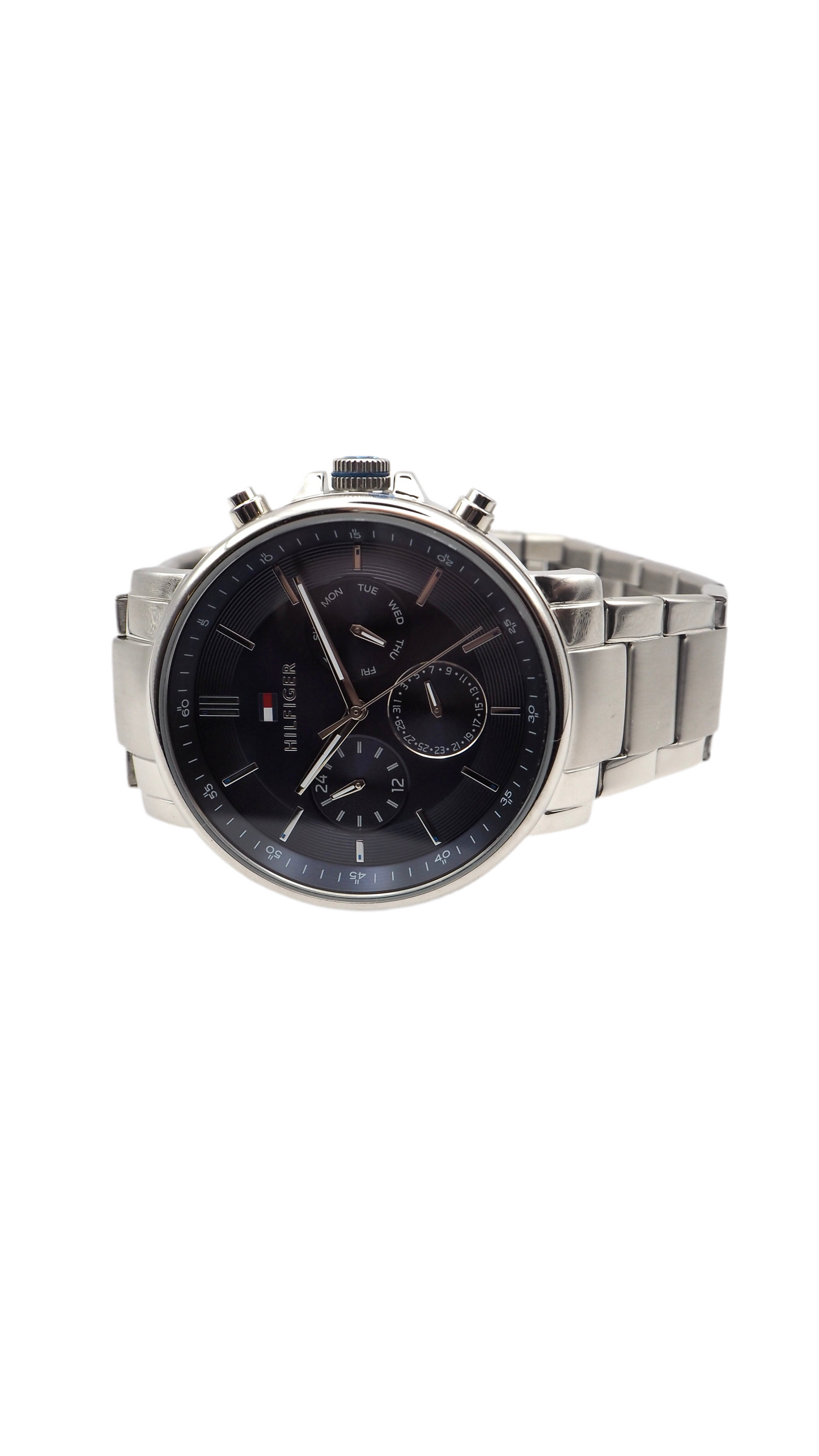 Tommy Hilfiger Tyson Herrenuhr 44 mm, Chronograph, 1710588 Neu