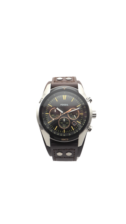 Fossil Coachman Chronograph CH2891 Herrenuhr Edelstahl Neu OVP