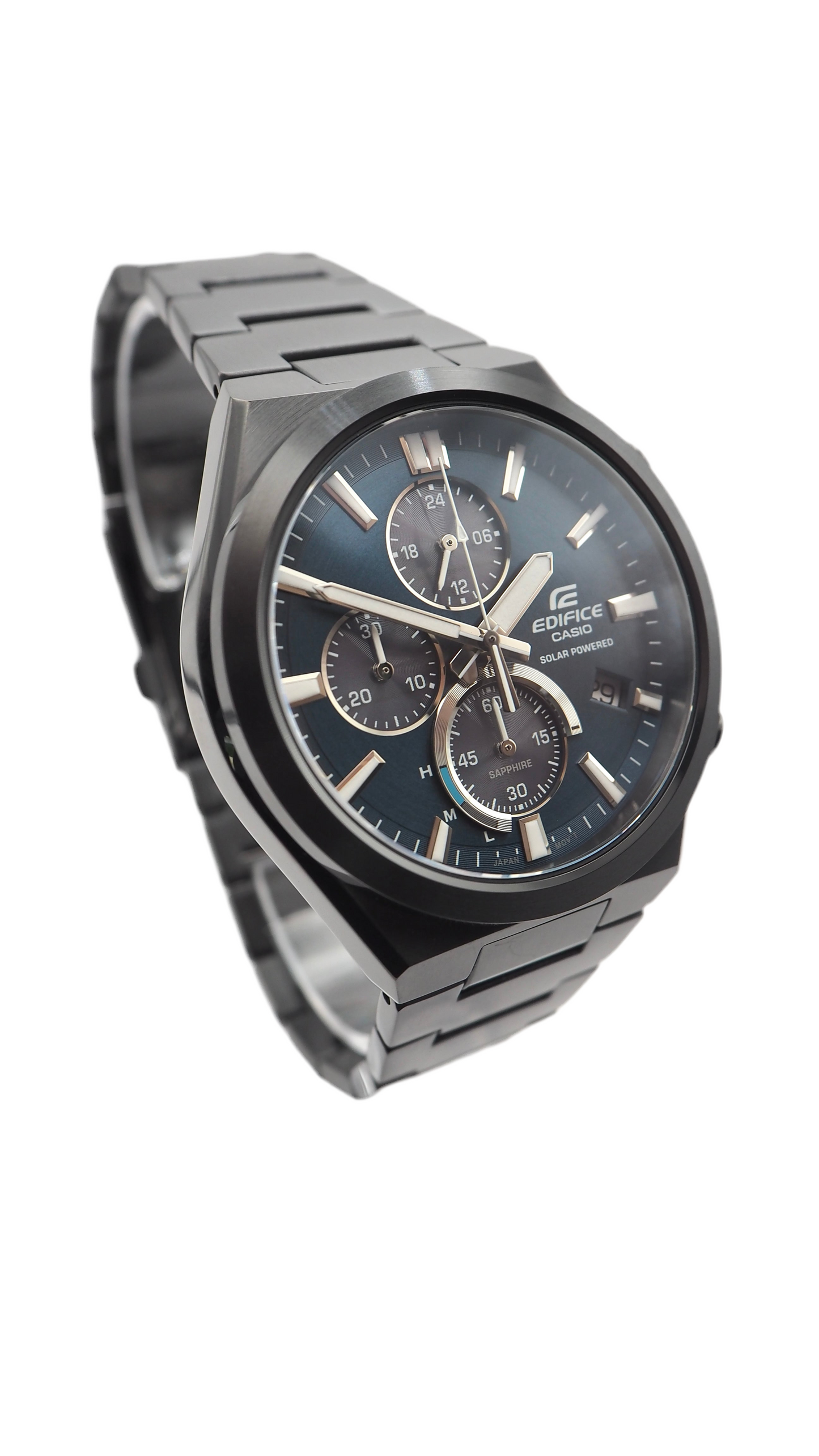 Casio Edifice EFS-S630DC-2AVUEF Chronograph Solar Herrenuhr 44mm Neu OVP - ChronoMeister