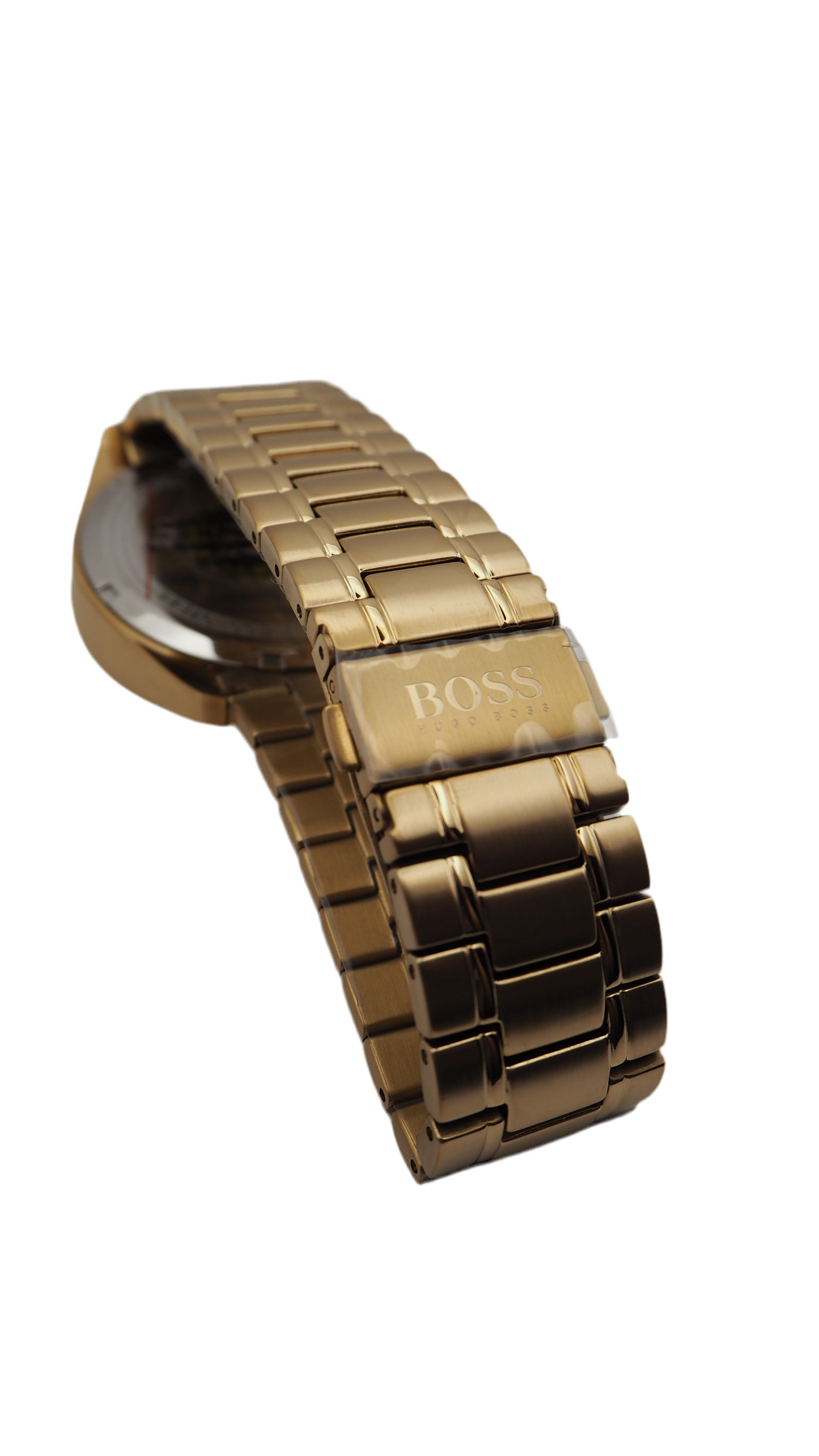 Hugo Boss Champion Chronograph 1513848 Herrenuhr Edelstahl Gold Neu OVP