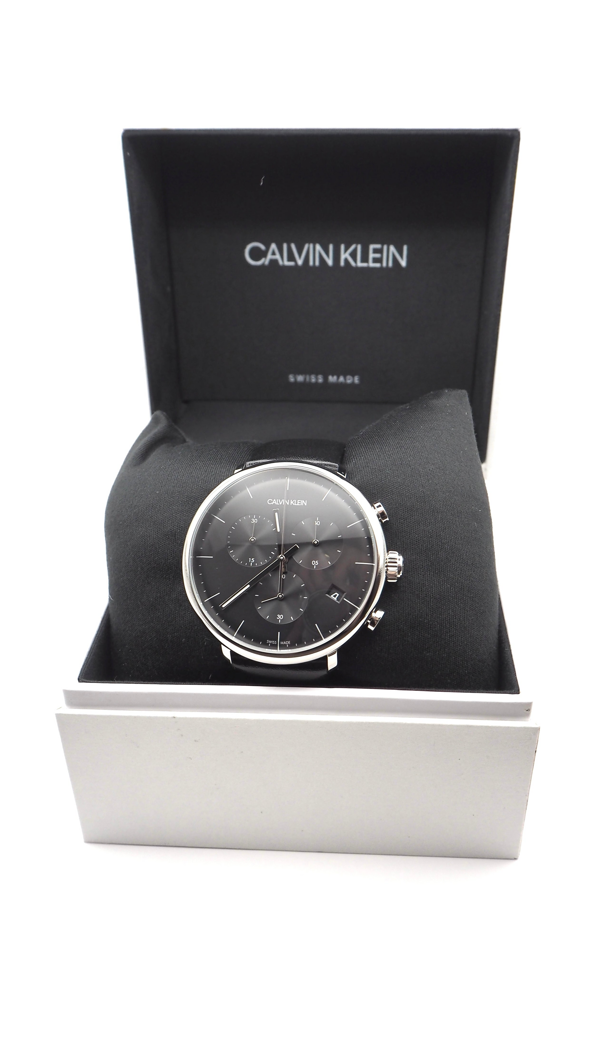 Calvin Klein Chronograph K8M271C1 Herrenuhr Edelstahl Neu OVP - ChronoMeister