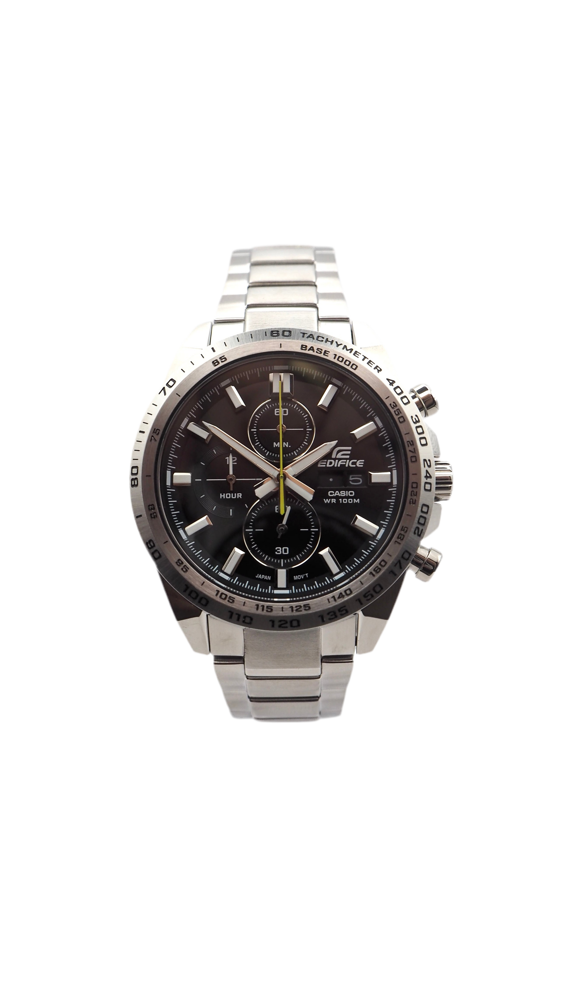 Casio Edifice EFR-574D-1AVUEF Chronograph Herrenuhr 42mm Edelstahl Neu OVP - ChronoMeister