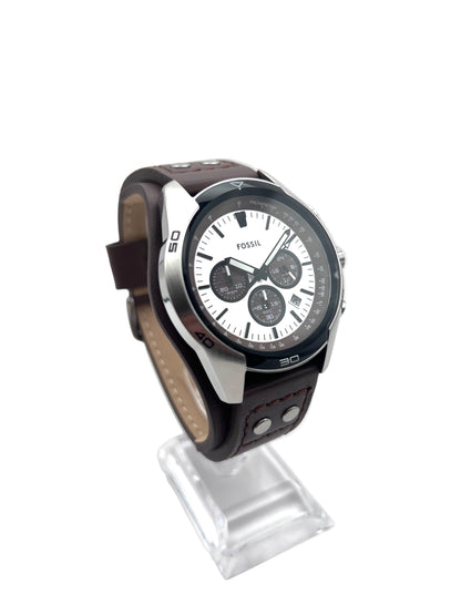 Fossil Coachman Chronograph CH2565 Herrenuhr Edelstahl Neu OVP