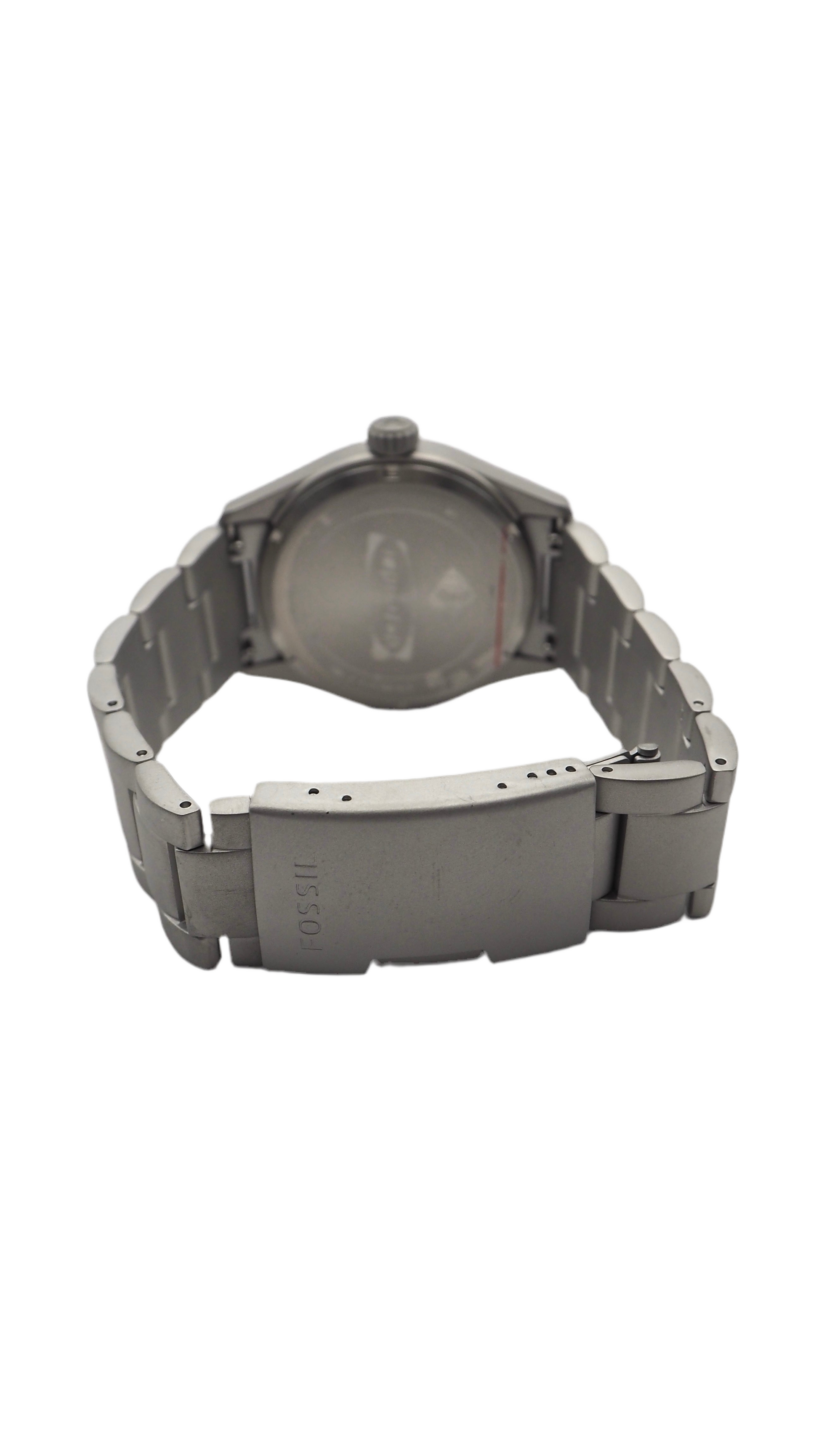 Fossil Defender FS5973 Solar Herrenuhr Edelstahl Neu OVP - ChronoMeister