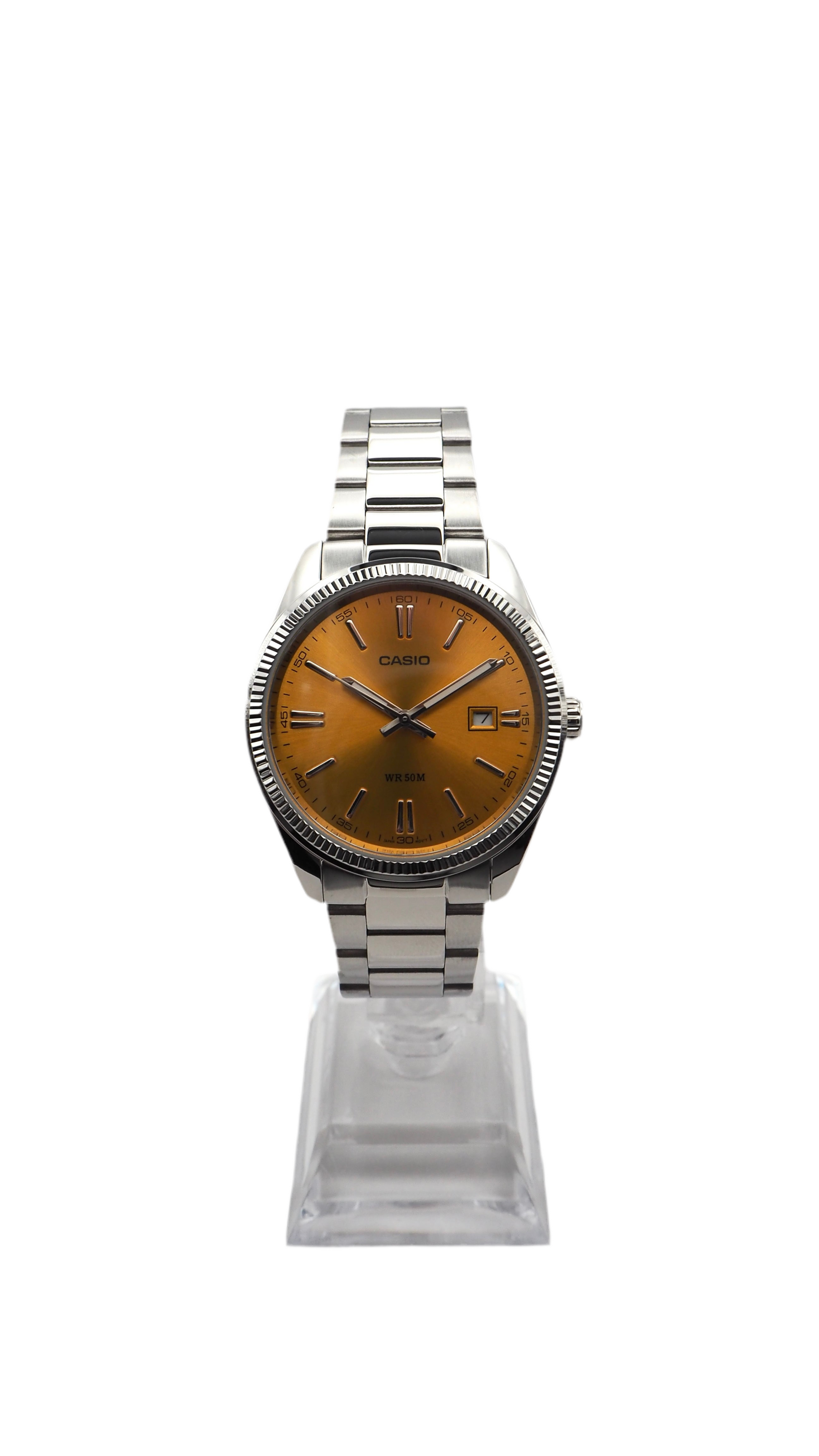 Casio Collection MTP-1302PD-9AVEF Herrenuhr 38 mm Edelstahl Neu OVP - ChronoMeister