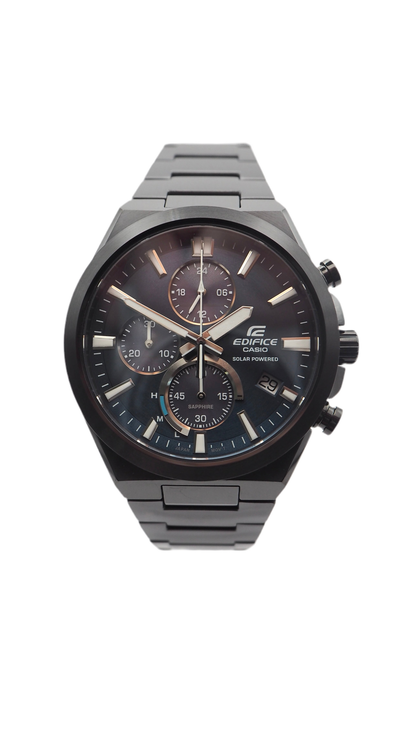Casio Edifice EFS-S630DC-2AVUEF Chronograph Solar Herrenuhr 44mm Neu OVP - ChronoMeister