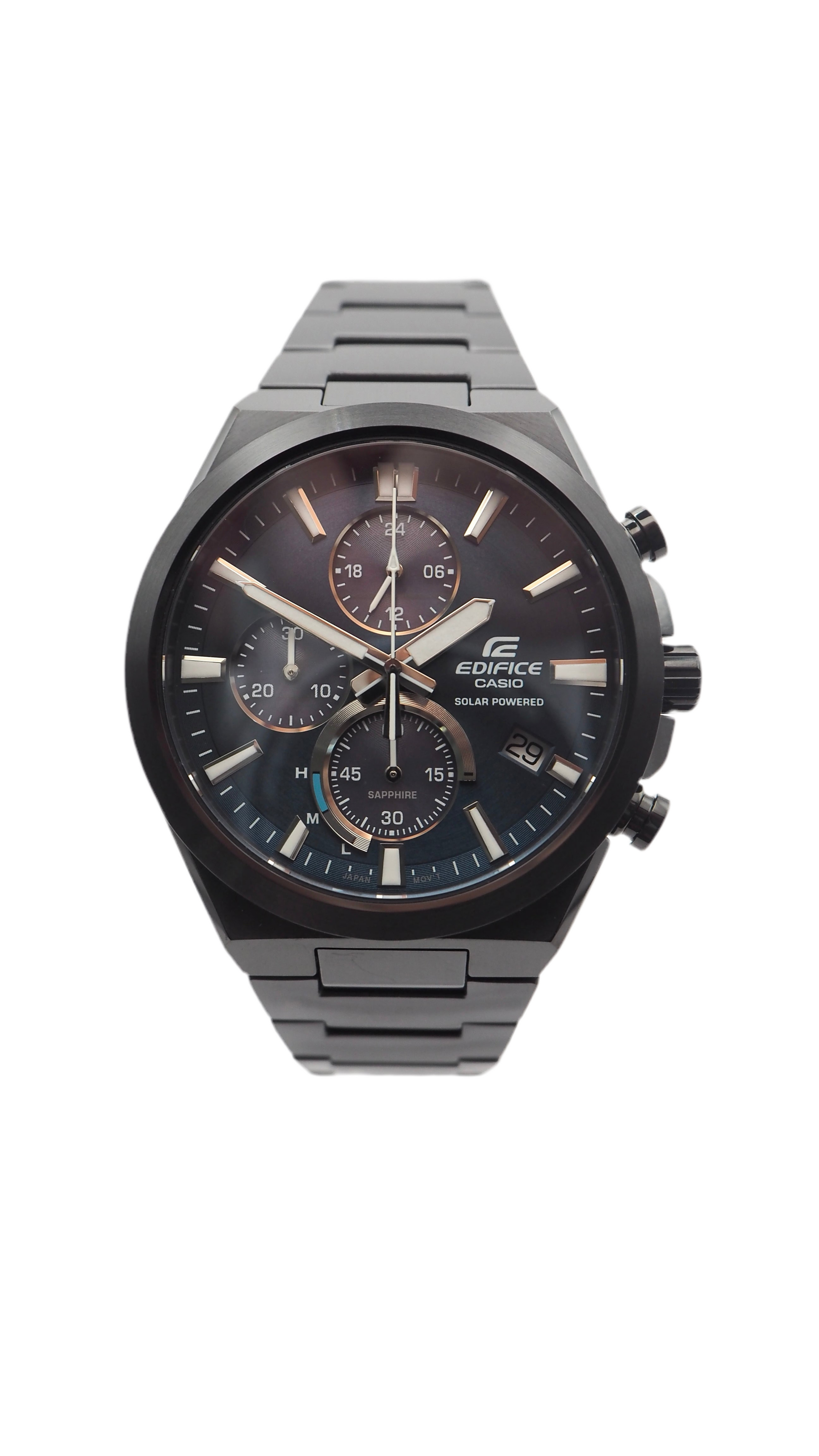 Casio Edifice EFS-S630DC-2AVUEF Chronograph Solar Herrenuhr 44mm Neu OVP - ChronoMeister
