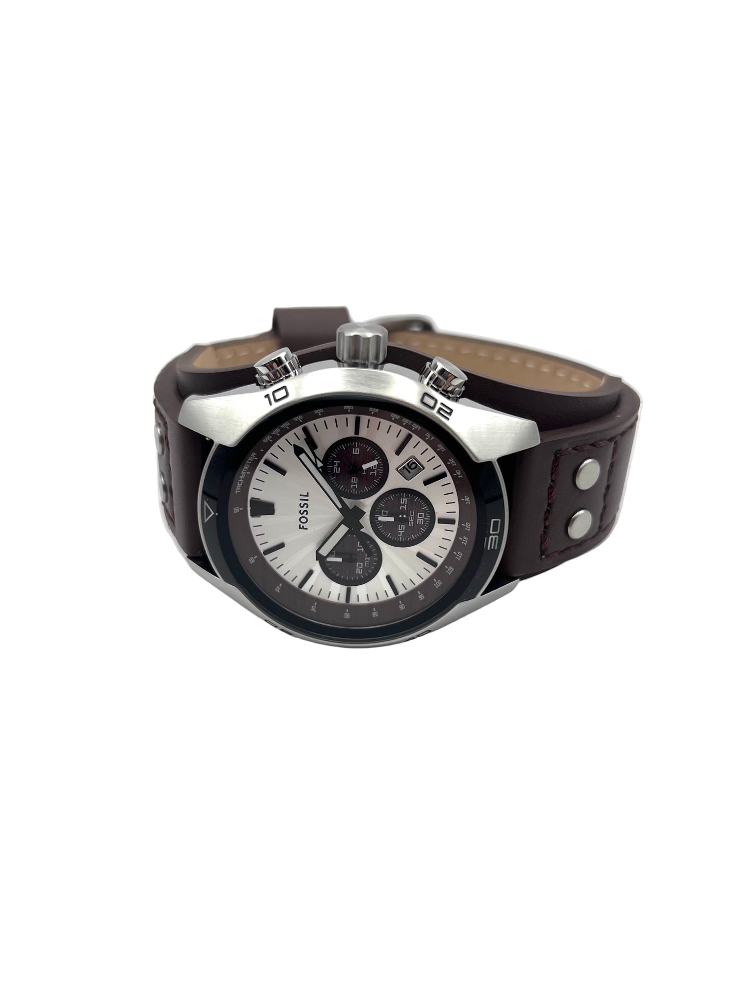 Fossil Coachman Chronograph CH2565 Herrenuhr Edelstahl Neu OVP