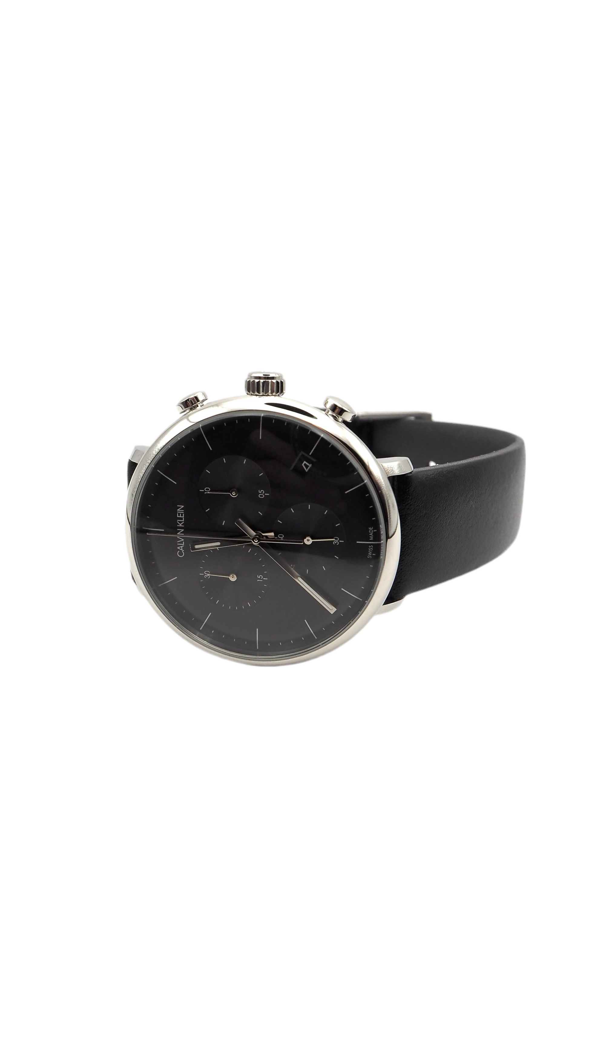 Calvin Klein Chronograph K8M271C1 Herrenuhr Edelstahl Neu OVP - ChronoMeister