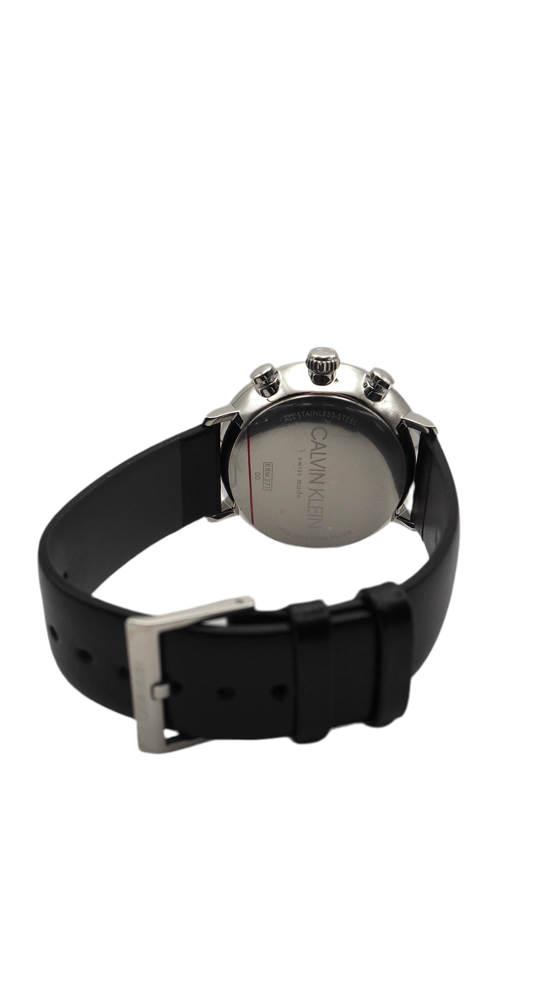 Calvin Klein Chronograph K8M271C1 Herrenuhr Edelstahl Neu OVP - ChronoMeister