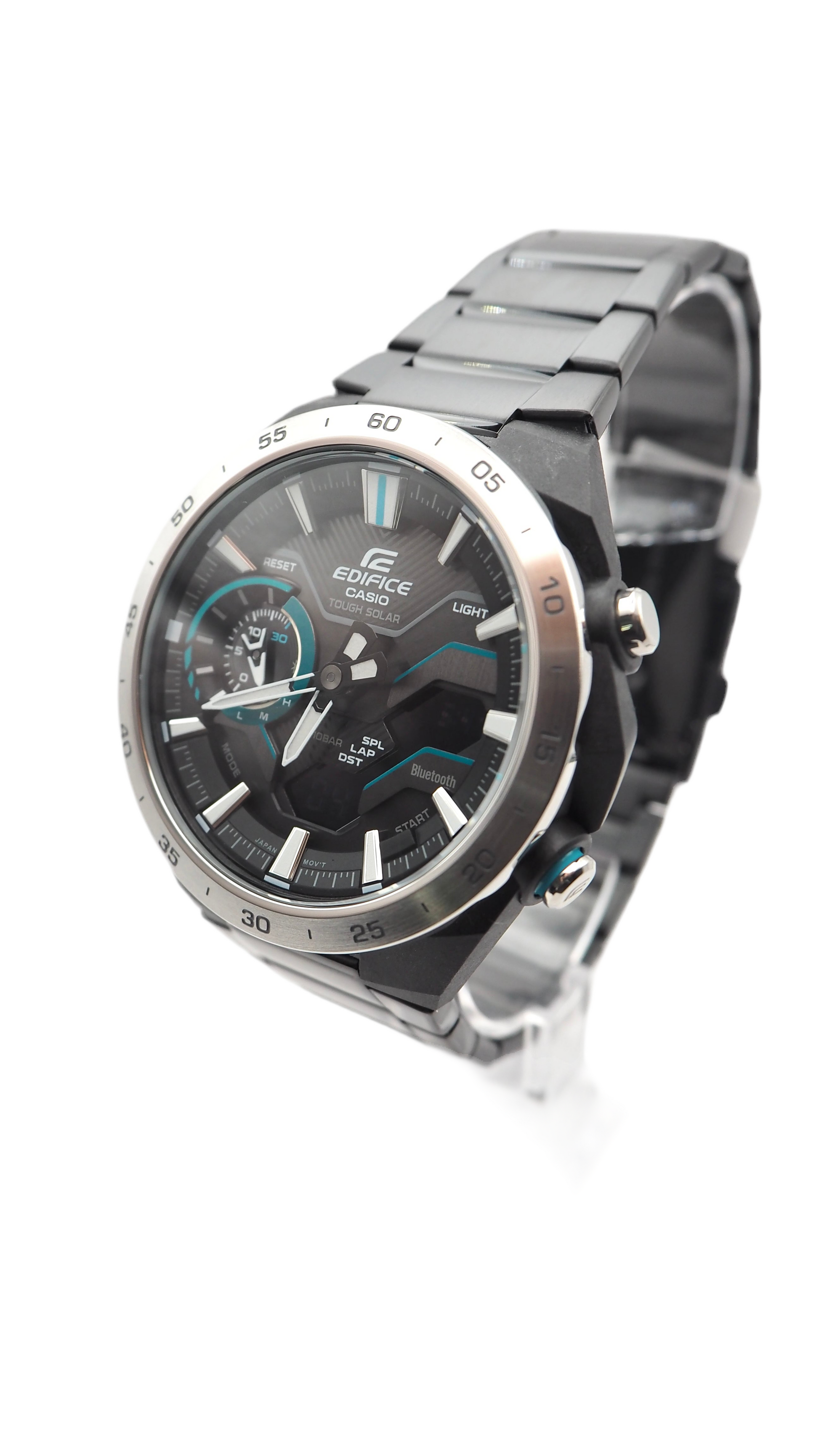 Casio Edifice ECB-2200DD-1AEF Bluetooth Solar Herrenuhr 48mm Neu OVP - ChronoMeister