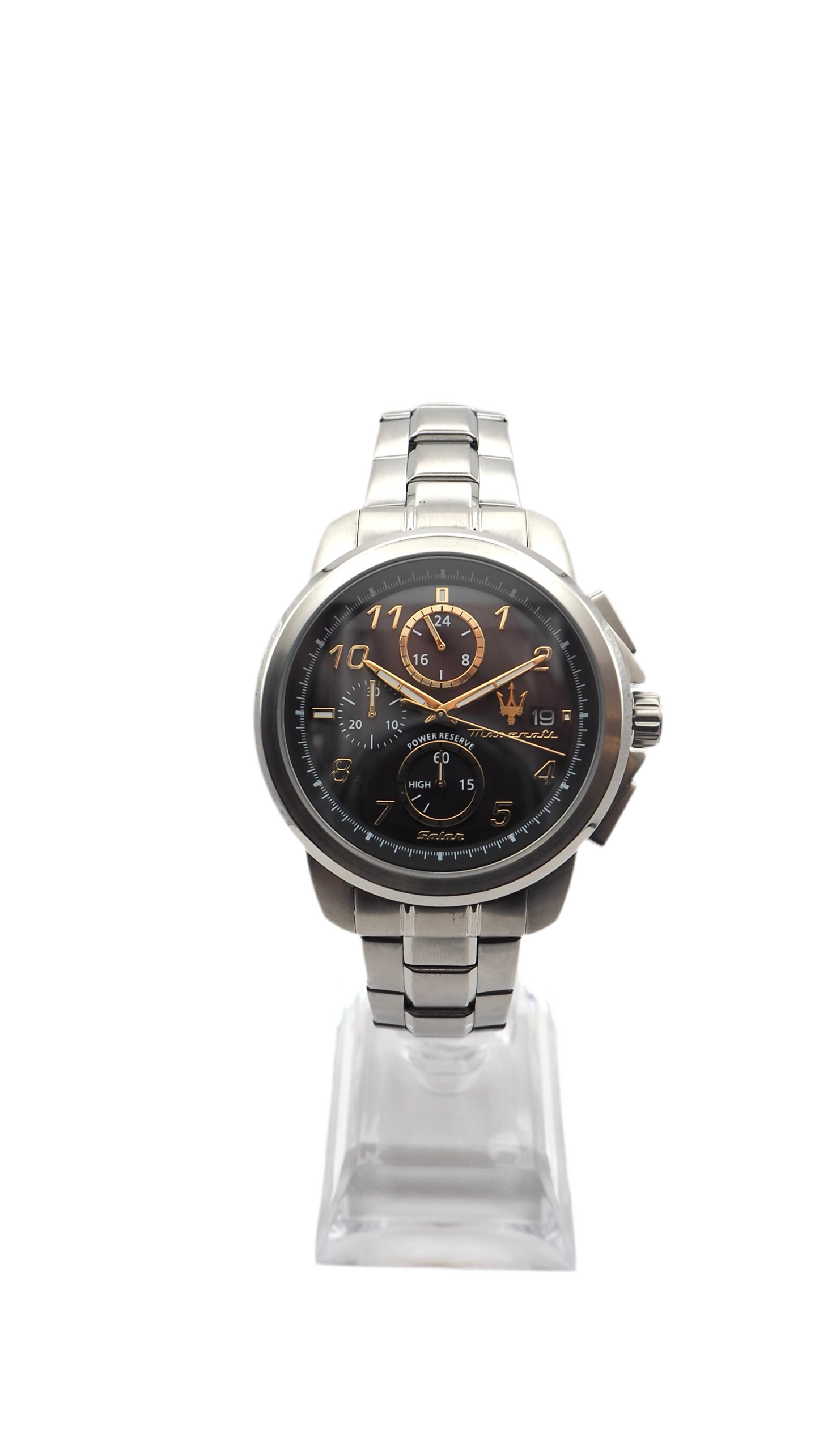 Maserati Successo Solar Herrenuhr 44 mm Limited Edition, Chronograph, R8873645007 Neu - ChronoMeister