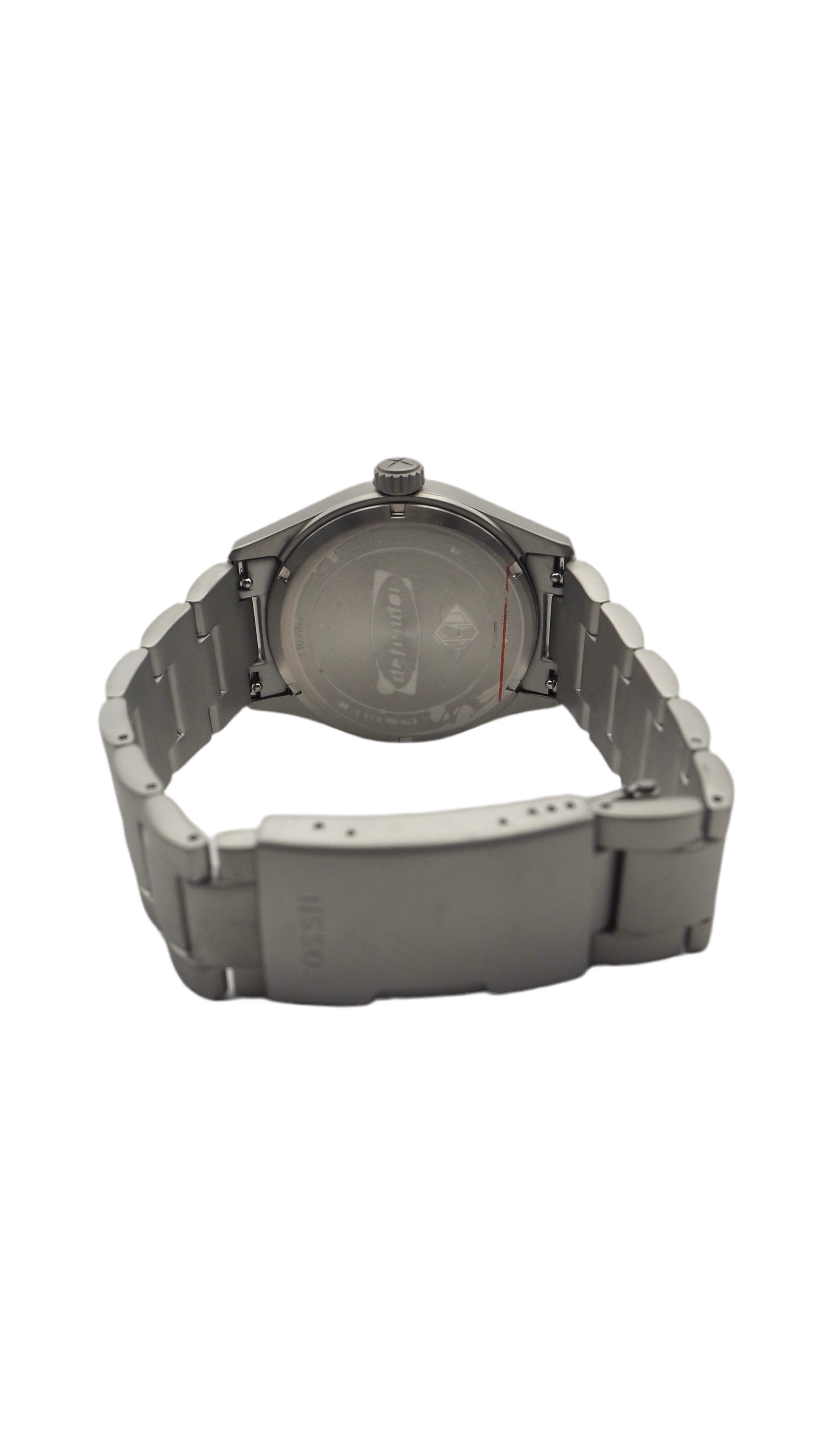 Fossil Defender FS5973 Solar Herrenuhr Edelstahl Neu OVP - ChronoMeister
