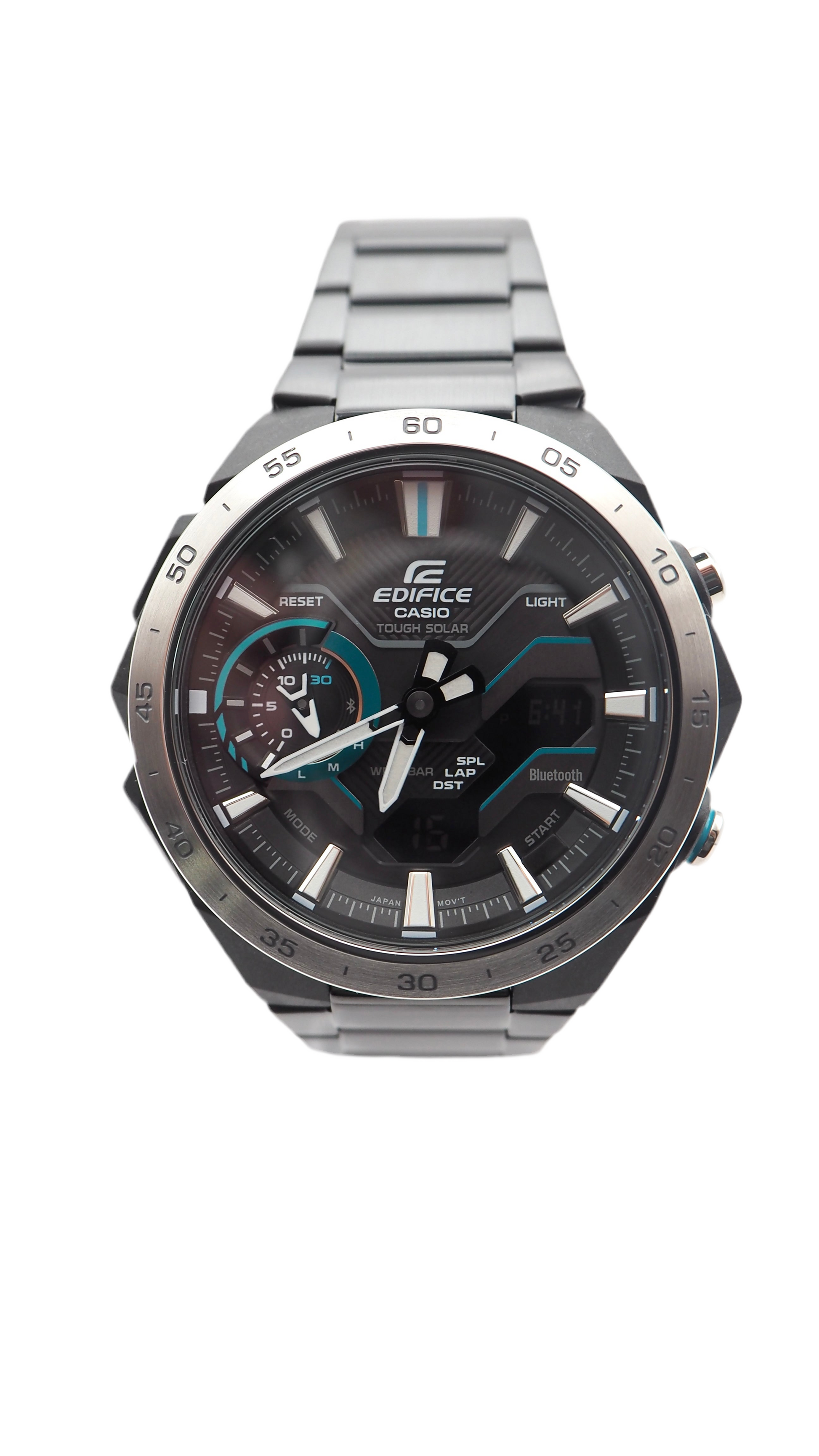 Casio Edifice ECB-2200DD-1AEF Bluetooth Solar Herrenuhr 48mm Neu OVP - ChronoMeister