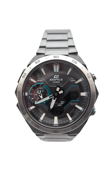 Casio Edifice ECB-2200DD-1AEF Bluetooth Solar Herrenuhr 48mm Neu OVP - ChronoMeister
