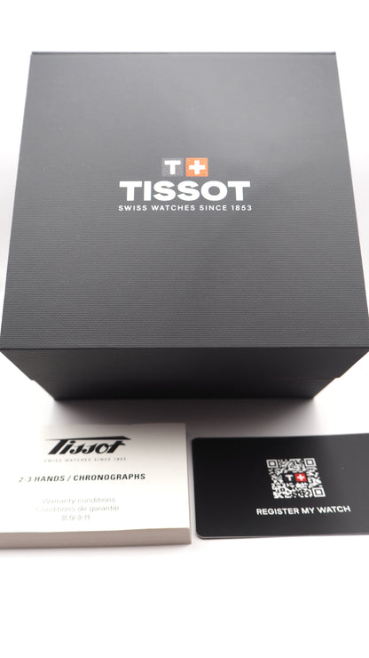 Tissot Supersport Gent T125.610.16.041.00 Herrenuhr 44 mm Edelstahl Neu OVP - ChronoMeister